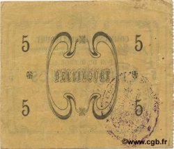 5 Francs FRANCE régionalisme et divers  1915 JP.02-0195 TTB