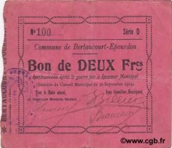 2 Francs FRANCE régionalisme et divers  1915 JP.02-0236 TTB
