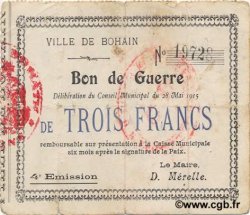 3 Francs FRANCE régionalisme et divers  1915 JP.02-0268 TTB