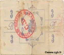 3 Francs FRANCE régionalisme et divers  1915 JP.02-0268 TTB