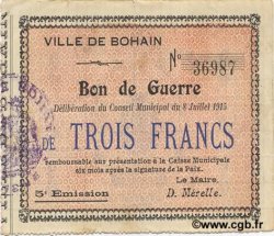 3 Francs FRANCE régionalisme et divers  1915 JP.02-0273 TTB+