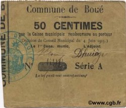 50 Centimes FRANCE regionalism and miscellaneous  1915 JP.02-0307