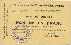 1 Franc FRANCE regionalismo y varios  1915 JP.02-0371