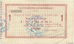 1 Franc FRANCE régionalisme et divers  1915 JP.02-0377 TTB
