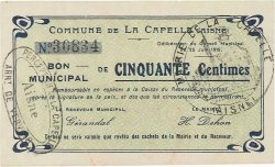 50 Centimes FRANCE régionalisme et divers  1915 JP.02-0397