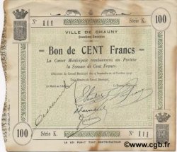 100 Francs FRANCE régionalisme et divers  1914 JP.02-0464 TTB