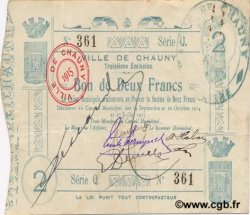 2 Francs FRANCE régionalisme et divers  1915 JP.02-0473 TTB