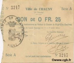 25 Centimes FRANCE régionalisme et divers  1915 JP.02-0478 TTB+