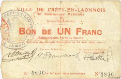 1 Franc FRANCE regionalismo y varios  1915 JP.02-0542