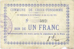 1 Franc FRANCE regionalismo y varios  1915 JP.02-0558