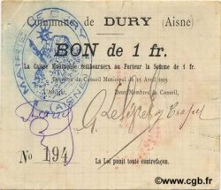 1 Franc FRANCE régionalisme et divers  1915 JP.02-0607 TTB