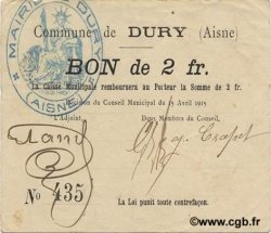 2 Francs FRANCE régionalisme et divers  1915 JP.02-0615 TTB