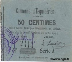 50 Centimes FRANCE régionalisme et divers  1915 JP.02-0655