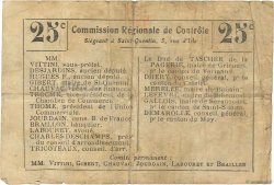 25 Centimes FRANCE régionalisme et divers  1916 JP.02-0678.BRU TB