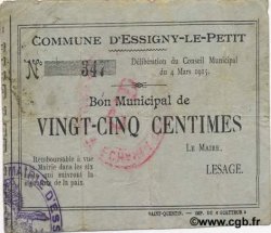 25 Centimes FRANCE régionalisme et divers  1915 JP.02-0680 TB+