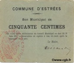 50 Centimes FRANCE régionalisme et divers  1915 JP.02-0695 TTB