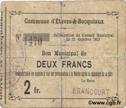 2 Francs FRANCE régionalisme et divers  1915 JP.02-0729 TB