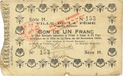 1 Franc FRANCE regionalismo e varie  1914 JP.02-0790