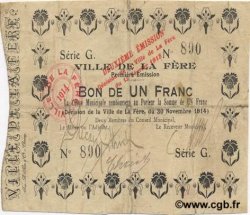 1 Franc FRANCE Regionalismus und verschiedenen  1914 JP.02-0790