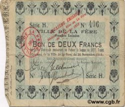 2 Francs FRANCE Regionalismus und verschiedenen  1914 JP.02-0791