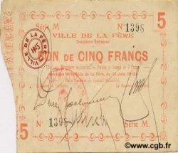 5 Francs FRANCE regionalismo e varie  1915 JP.02-0802
