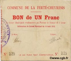 1 Franc FRANCE régionalisme et divers  1915 JP.02-0825 TTB
