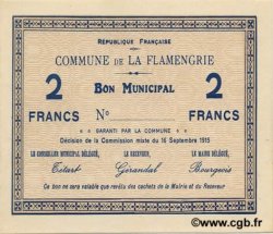 2 Francs FRANCE Regionalismus und verschiedenen  1915 JP.02-0846