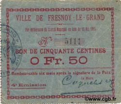 50 Centimes FRANCE régionalisme et divers  1915 JP.02-1001