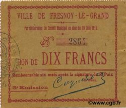 10 Francs FRANCE régionalisme et divers  1915 JP.02-1016 TTB