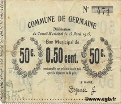 50 Centimes FRANCE régionalisme et divers  1915 JP.02-1051 TTB