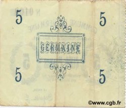 5 Francs FRANCE regionalismo e varie  1915 JP.02-1054 q.SPL