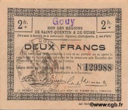 2 Francs FRANCE régionalisme et divers  1916 JP.02-1075.SQG SUP