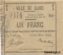 1 Franc FRANCE régionalisme et divers  1915 JP.02-1116 pr.SUP
