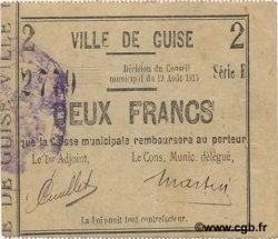 2 Francs FRANCE régionalisme et divers  1915 JP.02-1117
