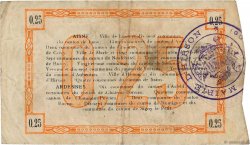 25 Centimes FRANCE régionalisme et divers  1915 JP.02-1300 pr.TTB
