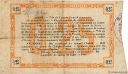25 Centimes FRANCE régionalisme et divers Laon 1915 JP.02-1300 pr.TTB