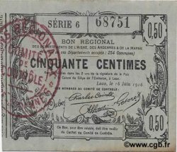 50 Centimes FRANCE regionalismo y varios  1916 JP.02-1308