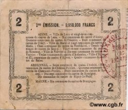 2 Francs FRANCE regionalismo y varios  1916 JP.02-1310 MBC