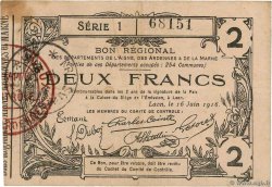 2 Francs FRANCE régionalisme et divers  1916 JP.02-1310 TB