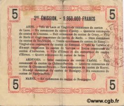 5 Francs FRANCE régionalisme et divers  1916 JP.02-1311 TTB