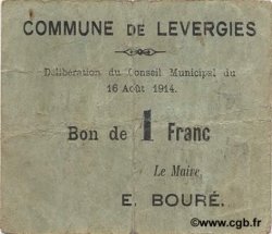1 Franc FRANCE Regionalismus und verschiedenen  1914 JP.02-1372 SS