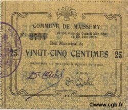 25 Centimes FRANCE régionalisme et divers  1915 JP.02-1418 TTB