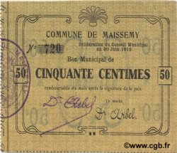 50 Centimes FRANCE régionalisme et divers  1915 JP.02-1419 SPL