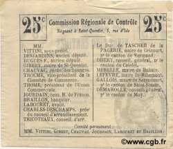 25 Centimes FRANCE régionalisme et divers  1916 JP.02-1558.BRU TTB