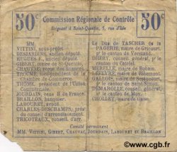 50 Centimes FRANCE régionalisme et divers  1916 JP.02-1558.BRU TB