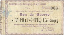 25 Centimes FRANCE regionalismo e varie  1915 JP.02-1585