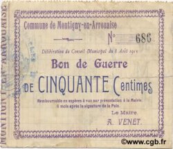 50 Centimes FRANCE régionalisme et divers  1915 JP.02-1586 TTB