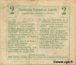 2 Francs FRANCE régionalisme et divers  1916 JP.02-1591.BRU TTB