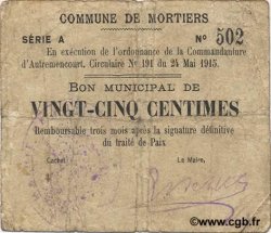 25 Centimes FRANCE régionalisme et divers  1915 JP.02-1605 TB