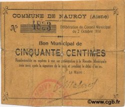 50 Centimes FRANCE regionalism and various  1914 JP.02-1621 F+